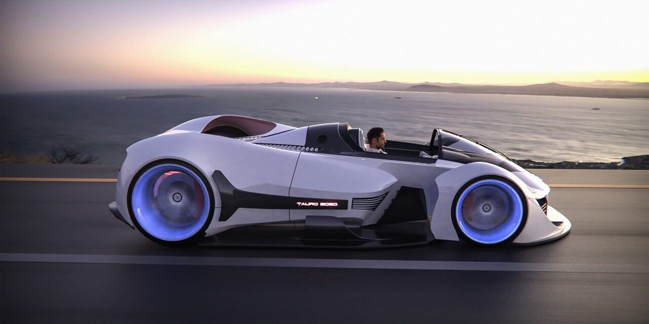 futuristic innovation concept